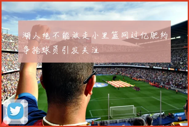 湖人绝不能放走小里篮网过亿肥约争抢球员引发关注